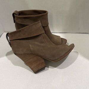 Vince Camuto peep toe bootie